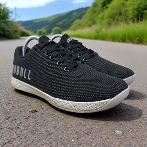 NoBull Superfabric Trainers Sneakers Men Sz 8   Black Low Top CrossFit Shoes Gym